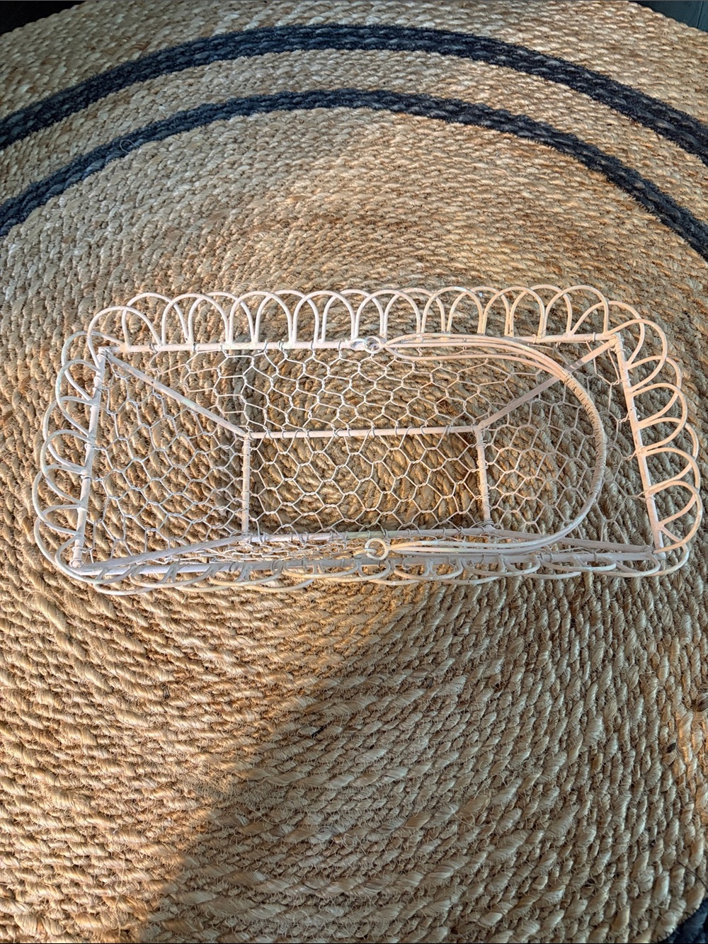 Decorative Wire Basket Tray